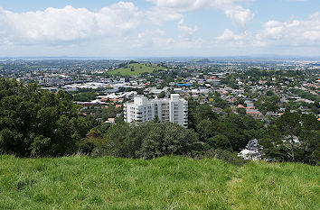 Blumen und Pavillon Mount Eden