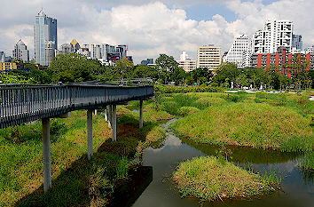 Benchakitti Park in Bangkok